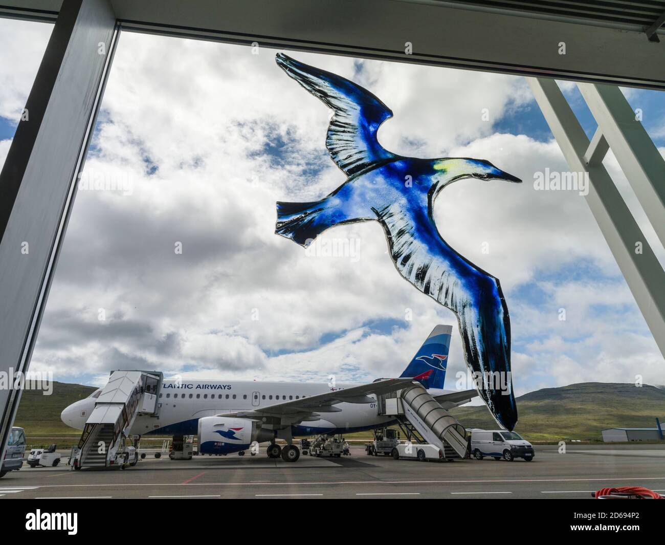 Vagar airport on faroe islands Stockfotos und bilder Kaufen Alamy