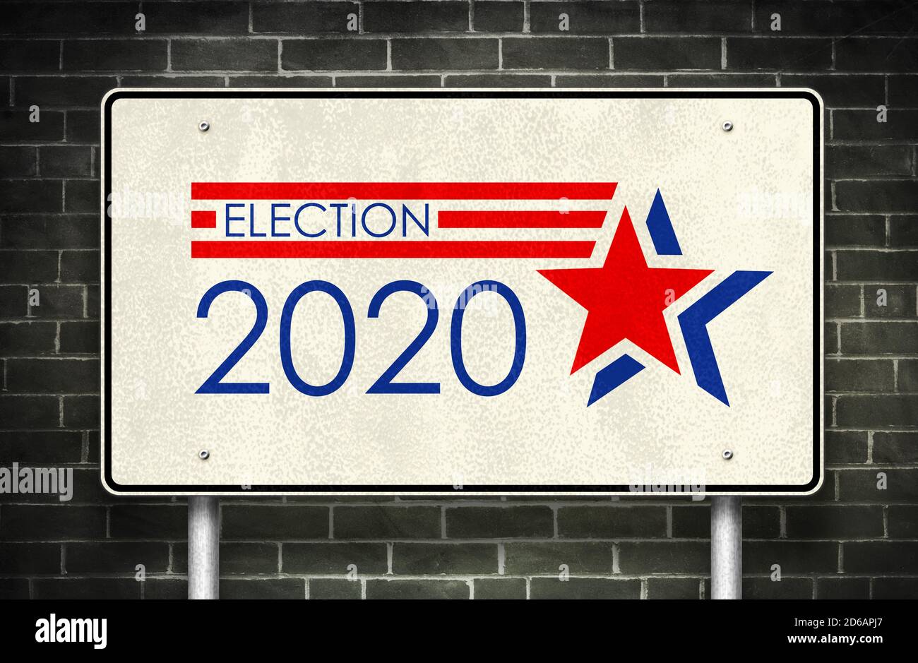 Präsidentschaftswahl 2020 in den Vereinigten Staaten Stockfoto