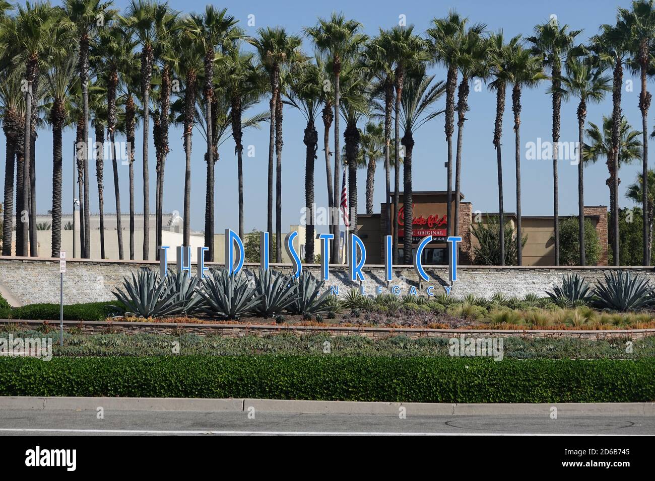 Das Viertel Tustin Legacy ist das neueste Shopping in Orange County Und Entertainment-Destination EIN 1 Million Quadratmeter Lifestyle-Center in Tustin Ca Stockfoto