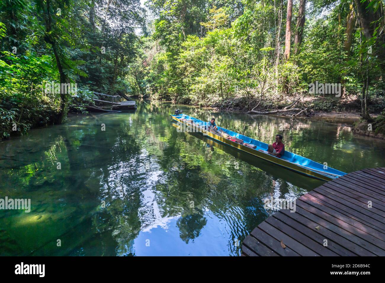 Reisen zum Mulu Nationalpark in Miri Sarawak Malaysia Stockfoto