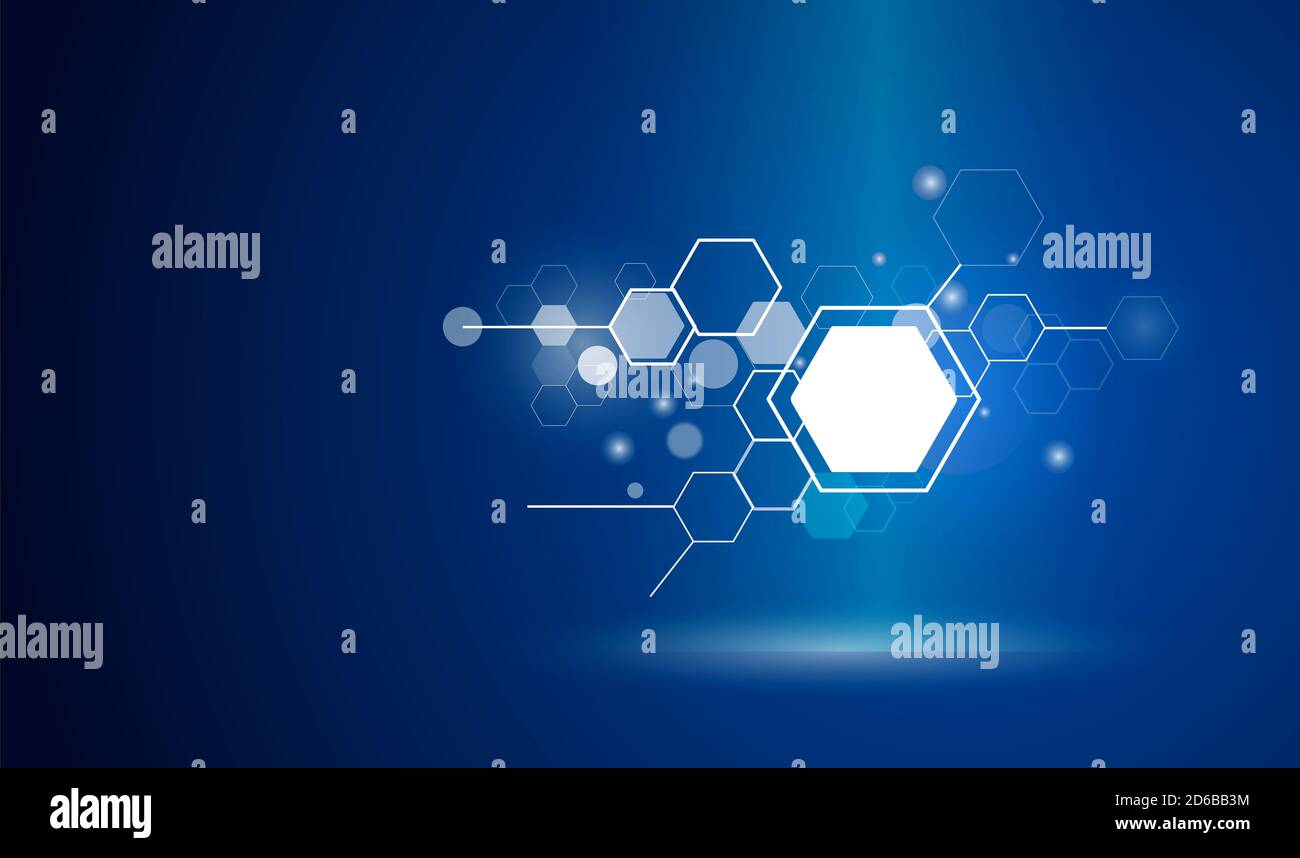 Illustration. Medizinische Gesundheitsversorgung Wissenschaft Innovation Konzept Muster Hintergrund. Stockfoto