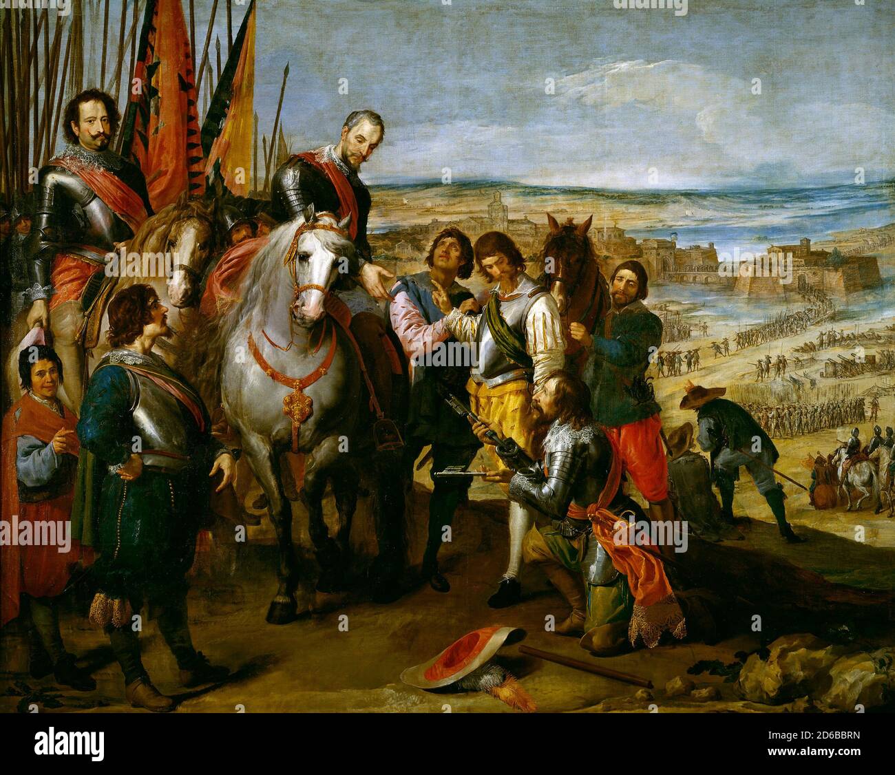 Die Kapitulation von Julich - Jusepe Leonardo, 1636. Dreißig Jahre Krieg Stockfoto