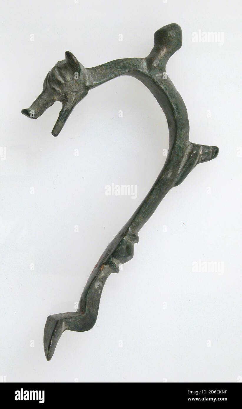 Bügel von Ewer, keltisch, 5. Jahrhundert B.C. Stockfoto