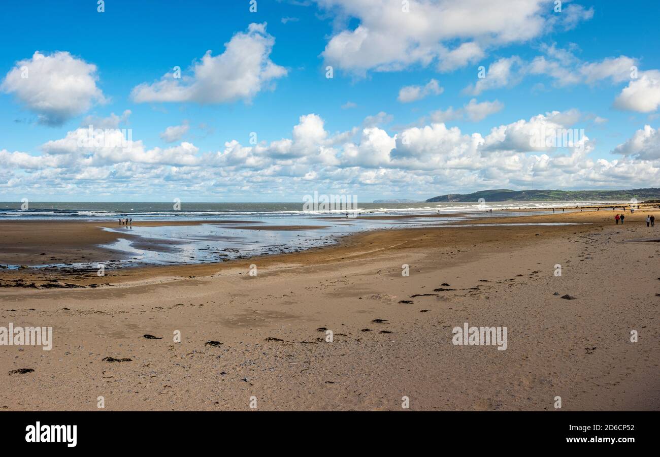 Red Wharf Bay, Anglesey, Wales, Großbritannien Stockfoto