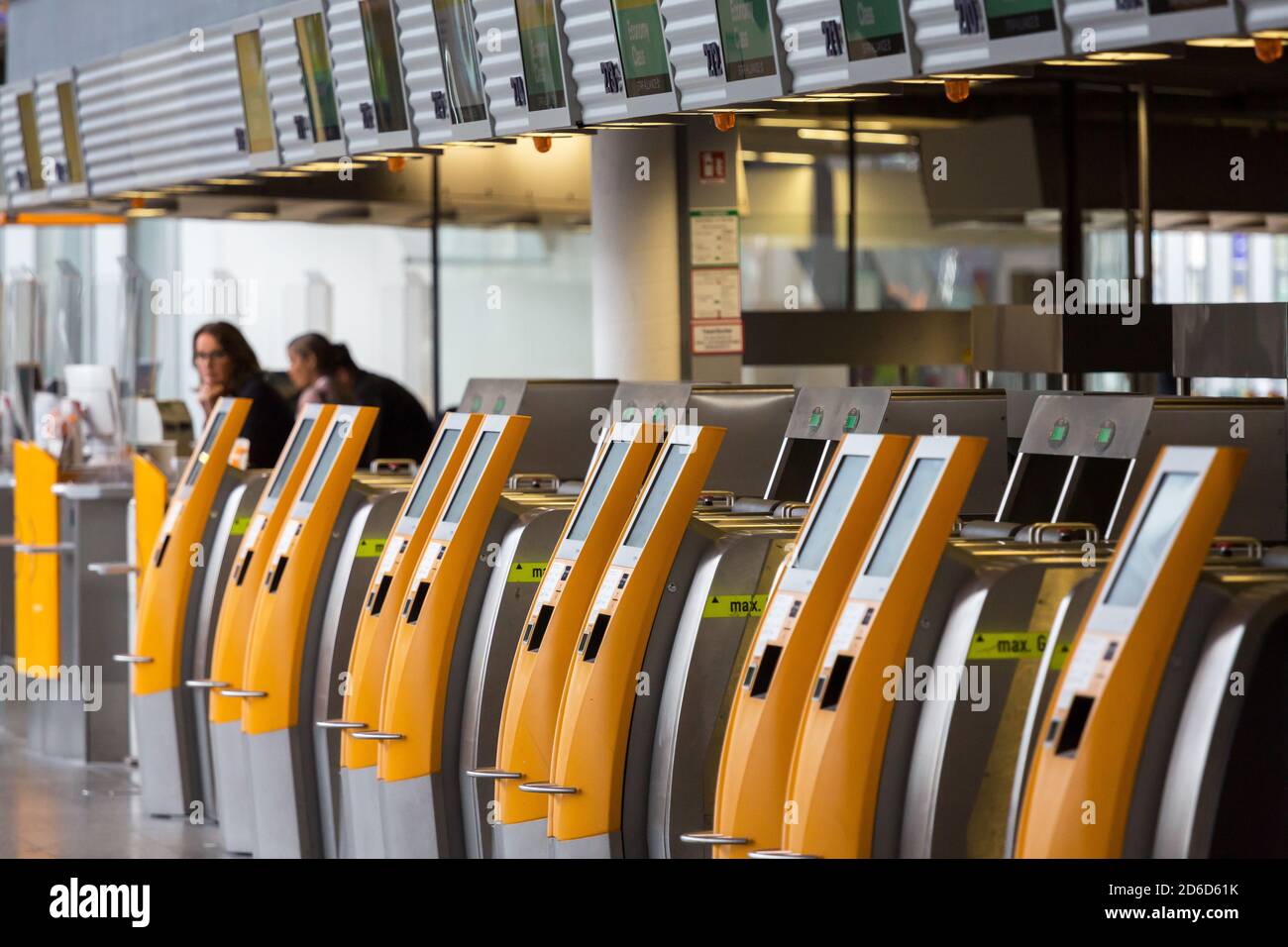 Turkish Airlines Frankfurt Check In Schalter www.alamy.de