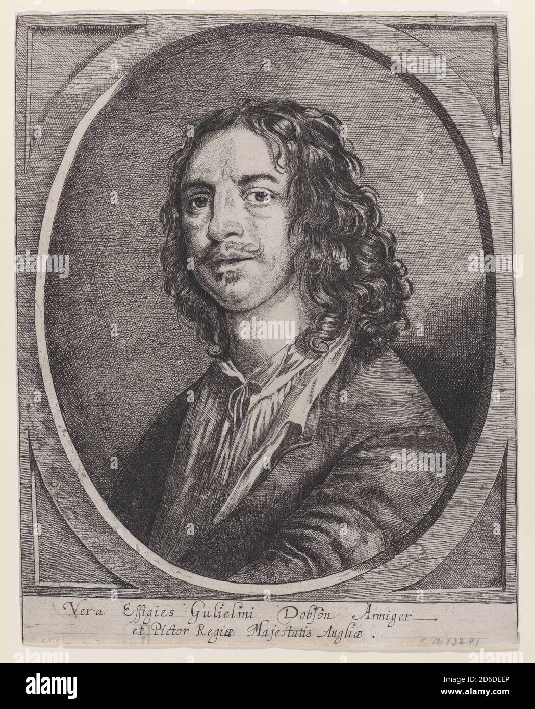 Porträt von William Dobson, 1645-49 (?). Stockfoto