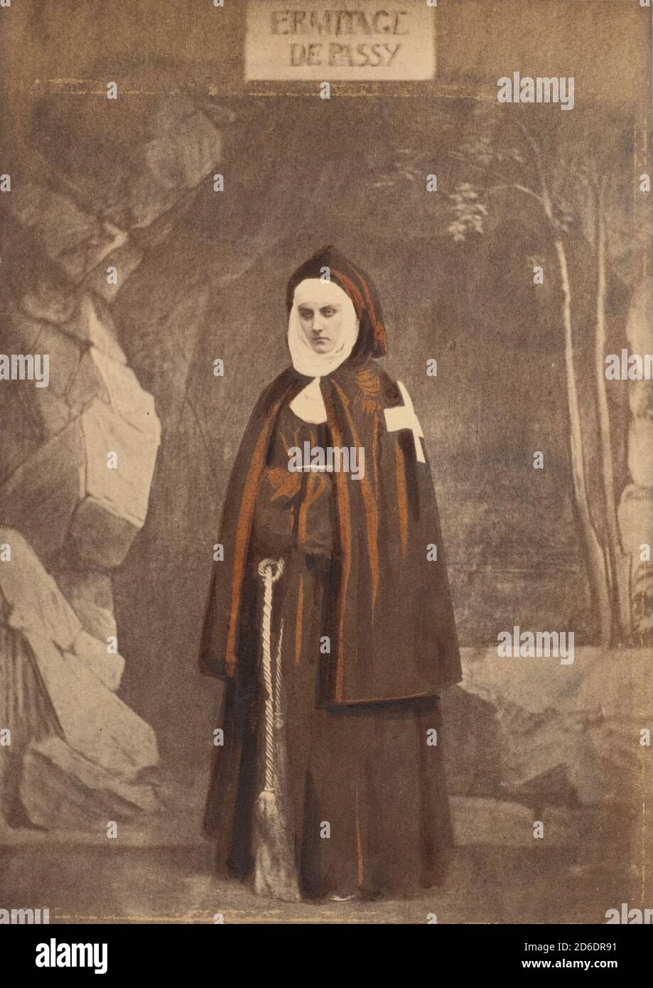 Ermitage de Passy, 1863. Stockfoto