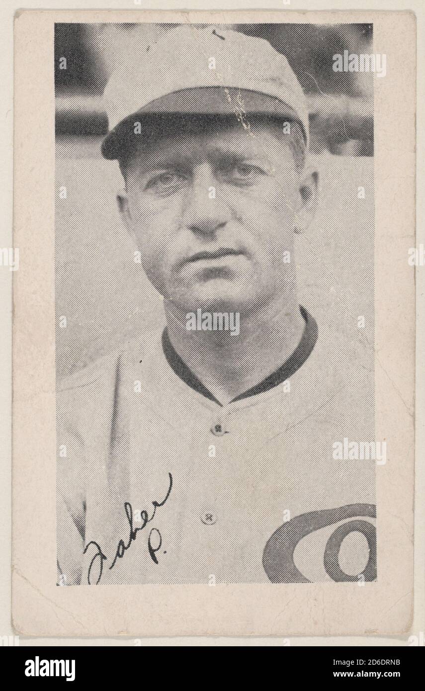 Faber, P., aus Baseball-Streifenkarten (W575-2), ca. 1921-22. Stockfoto