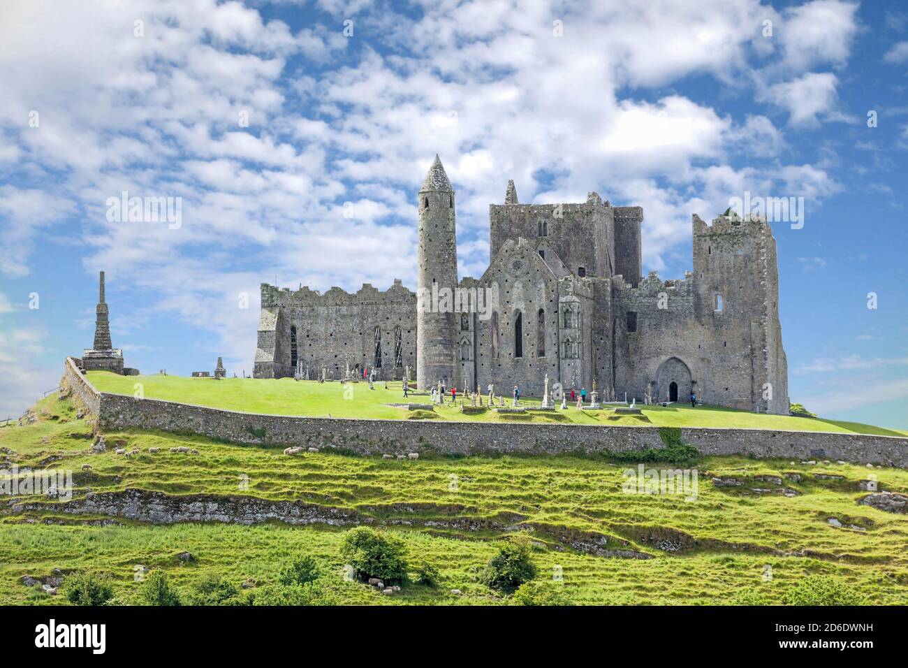 Irland, Cashel, ruiniertes Kloster Stockfoto