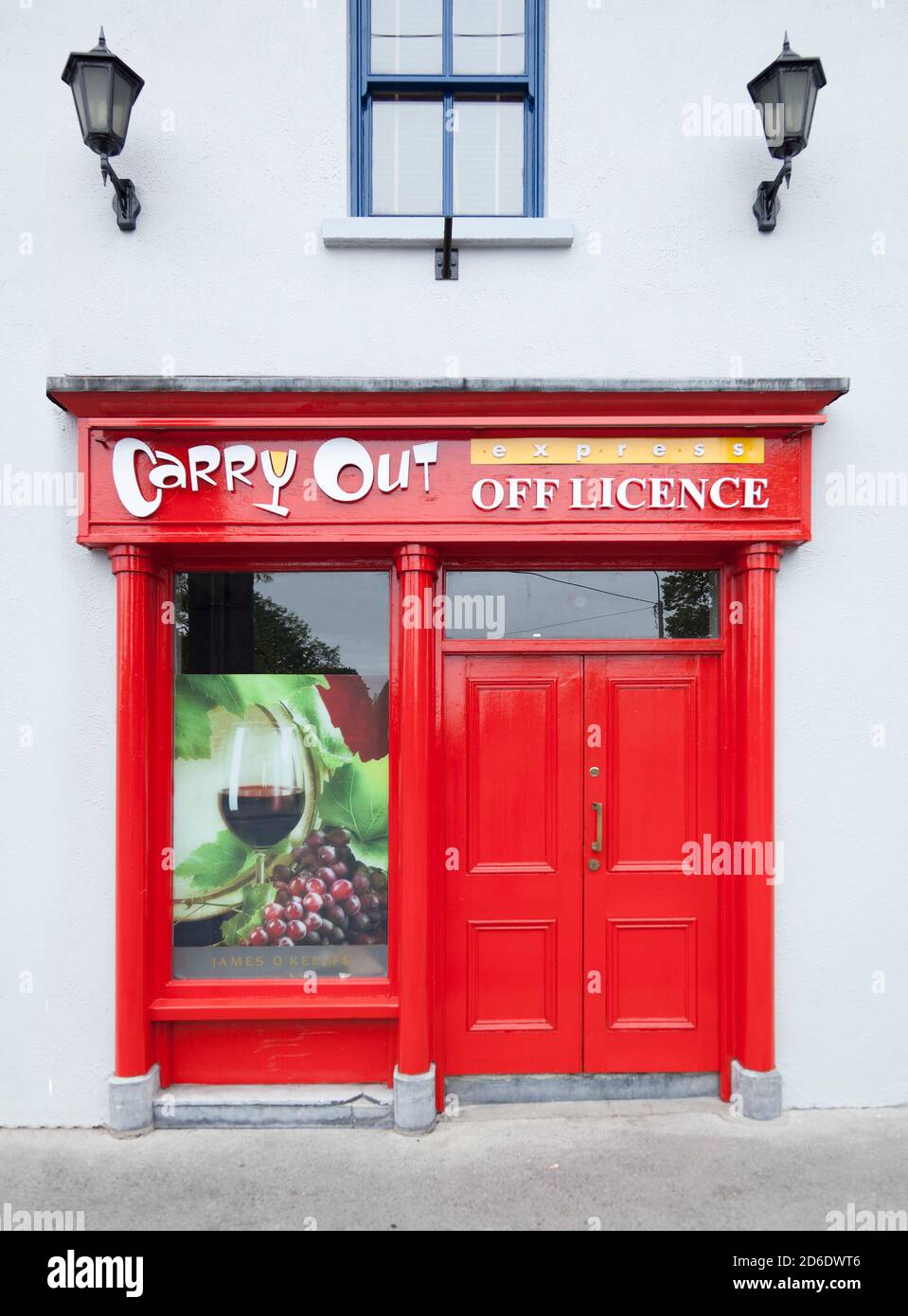 Pub in Kilcar, Irland Stockfoto