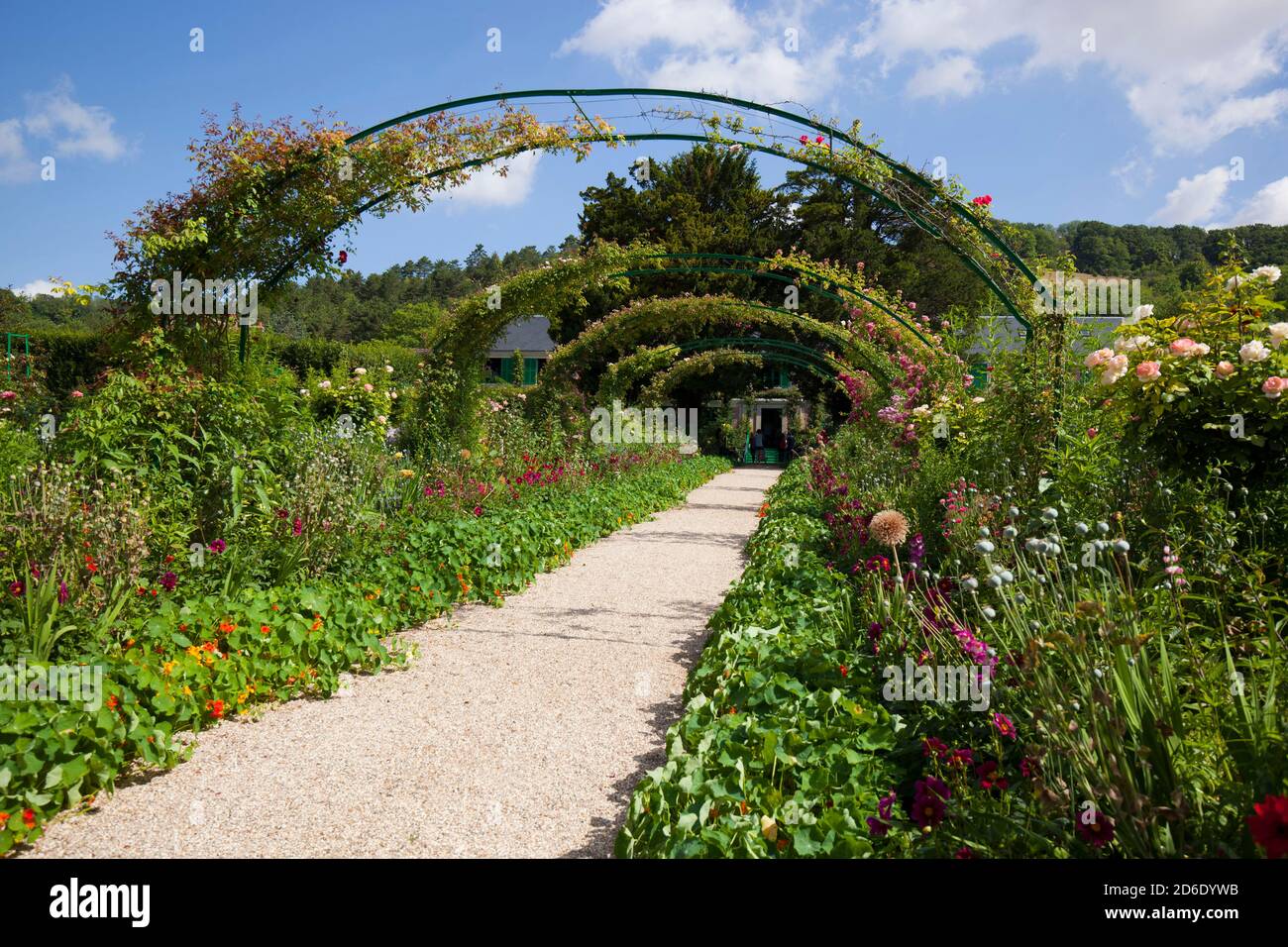 Monets Garten in Giverny, Frankreich Stockfoto