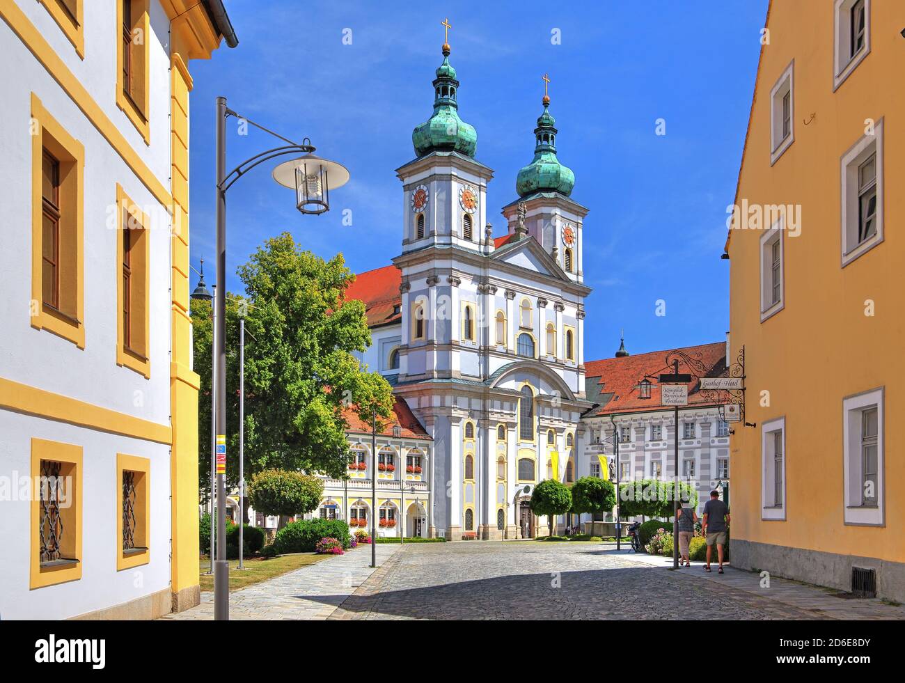 Klosterkirche, Stiftsbasilika, Waldsassen, Oberpfalz, Bayern, Deutschland Stockfoto