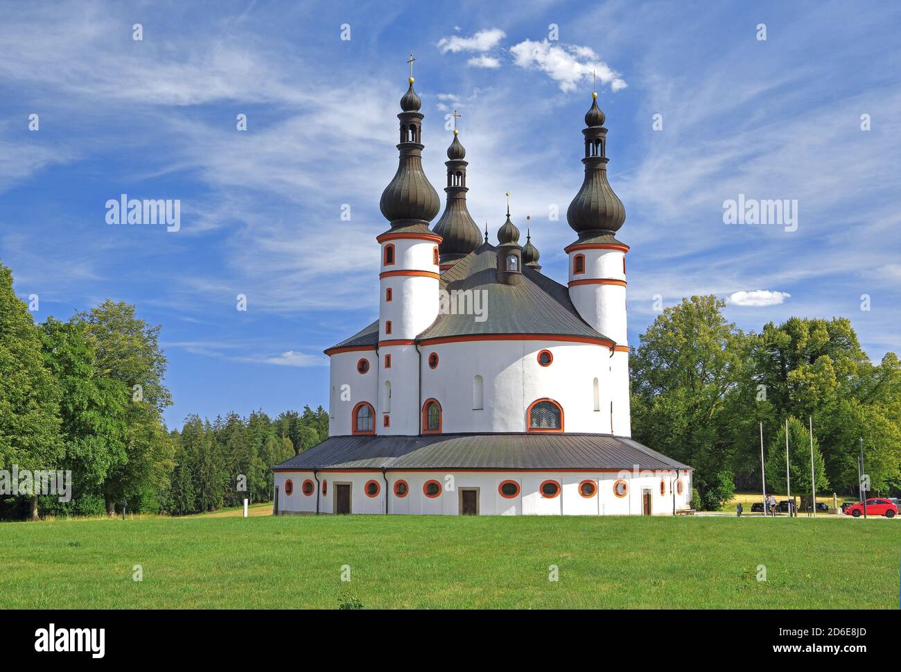 Dreifaltigkeitskirche Kappl, Waldsassen, Oberpfalz, Bayern, Deutschland Stockfoto