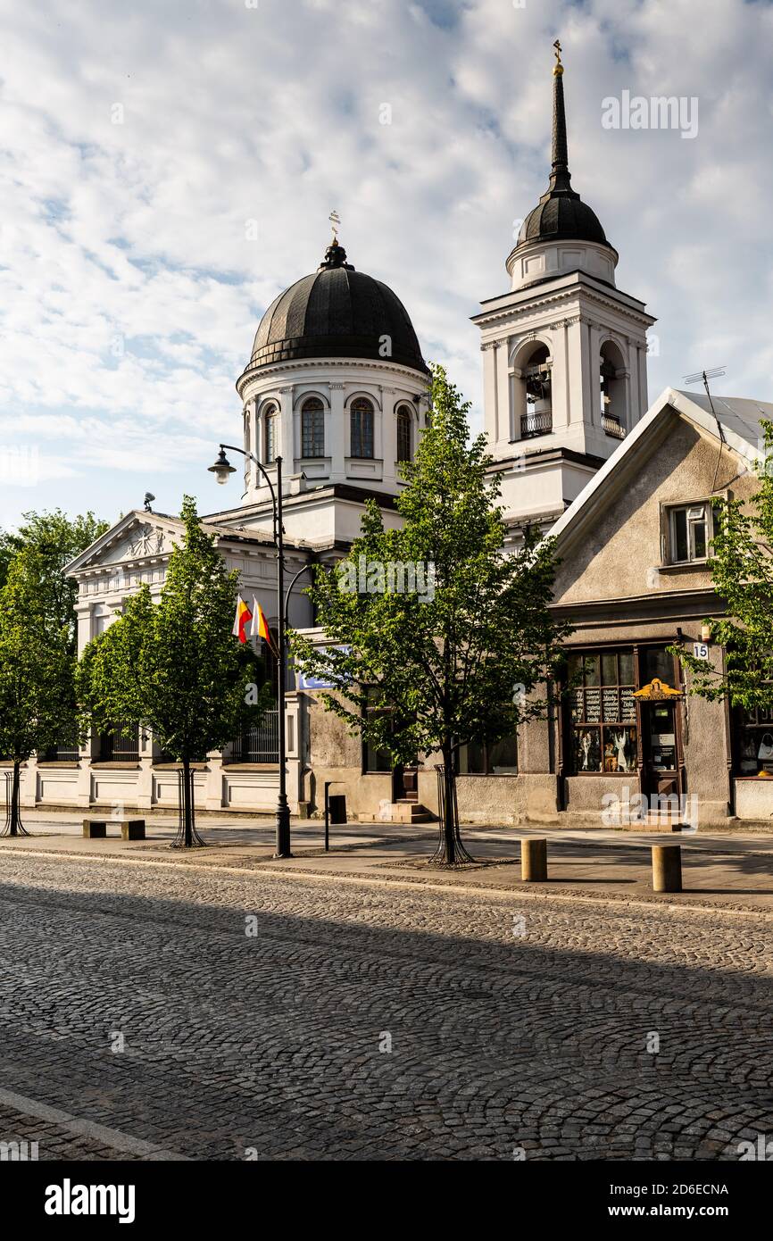 Europa, Polen, Woiwodschaft Podlachien, Bialystok - Ostorthodoxe Kirche des Hl. Nikolaus Stockfoto