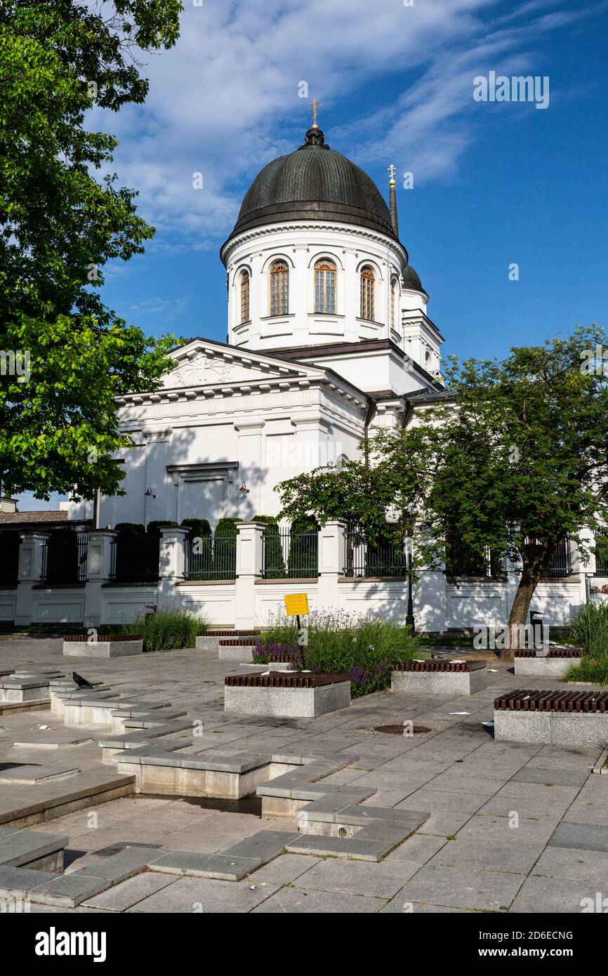Europa, Polen, Woiwodschaft Podlachien, Bialystok - Ostorthodoxe Kirche des Hl. Nikolaus Stockfoto