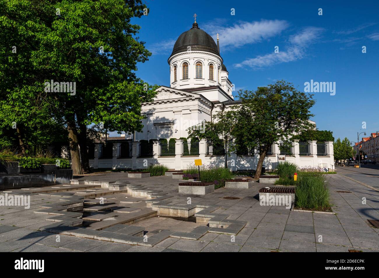 Europa, Polen, Woiwodschaft Podlachien, Bialystok - Ostorthodoxe Kirche des Hl. Nikolaus Stockfoto