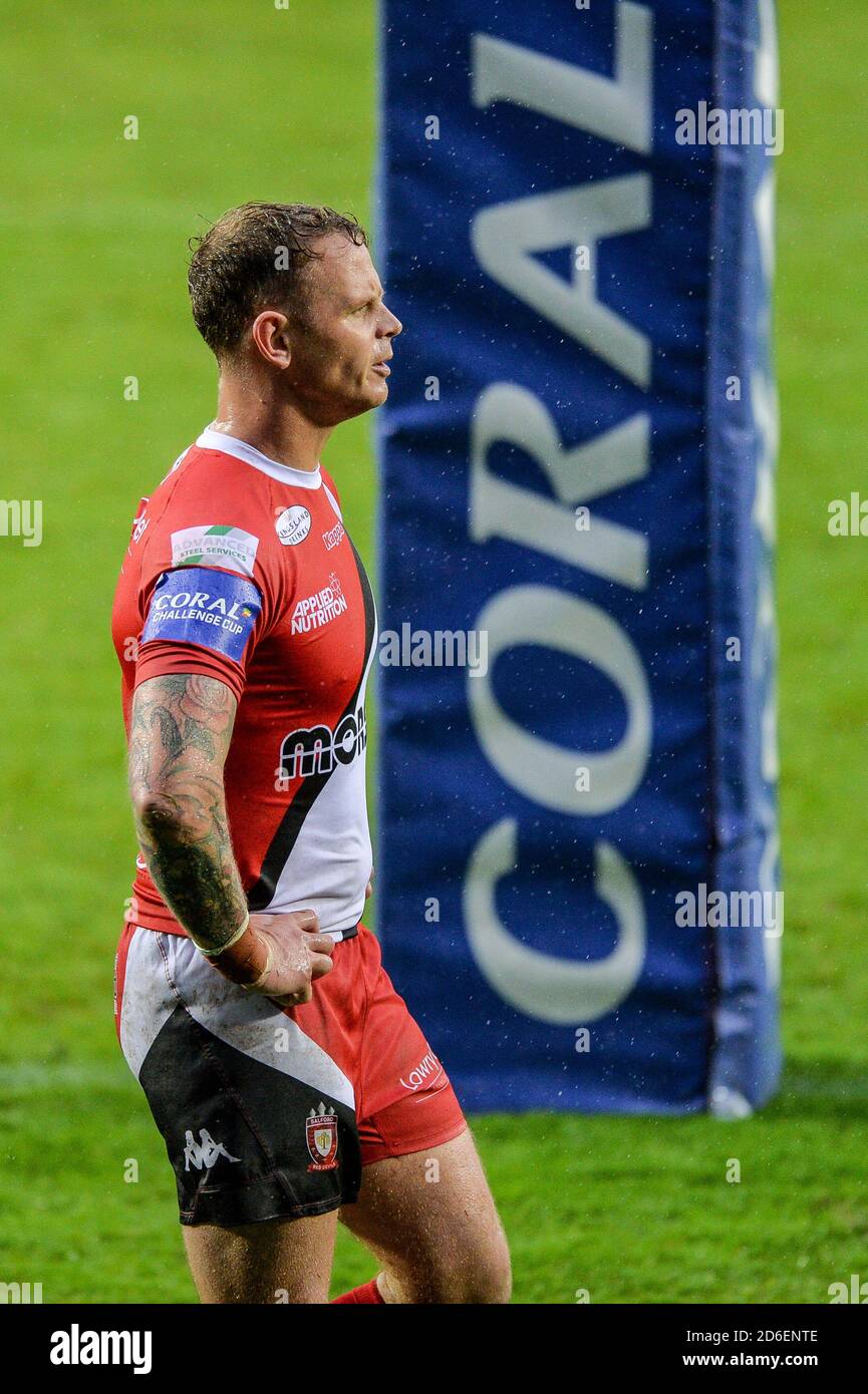 Kevin Brown von Salford Red Devils Stockfoto