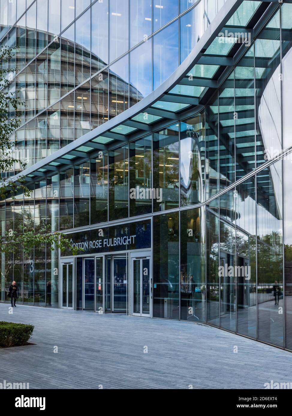 Norton Rose Fulbright London Offices, International Law Firm mit Sitz in den USA, weltweit führende 10 Anwaltskanzlei. Norton Rose Fulbright LLP Stockfoto