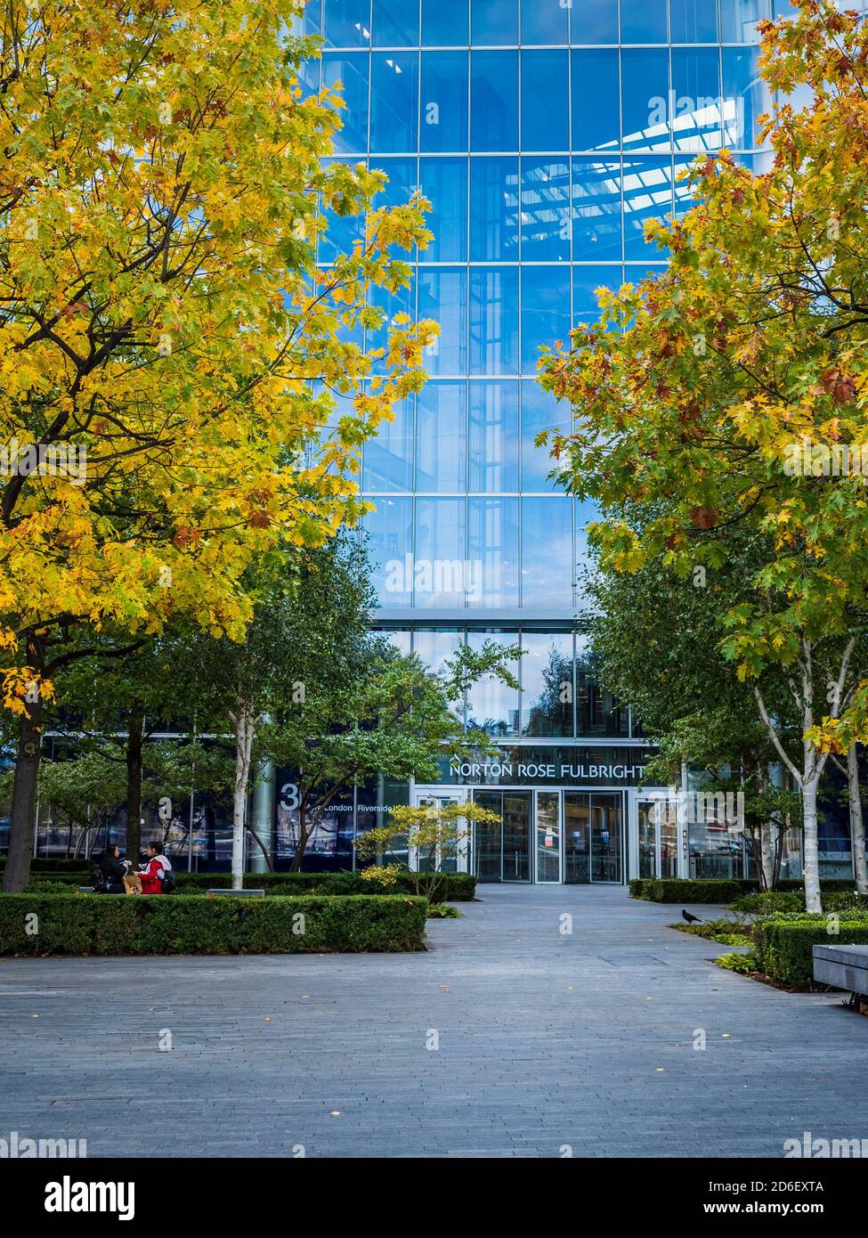 Norton Rose Fulbright London Offices, International Law Firm mit Sitz in den USA, weltweit führende 10 Anwaltskanzlei. Norton Rose Fulbright LLP Stockfoto