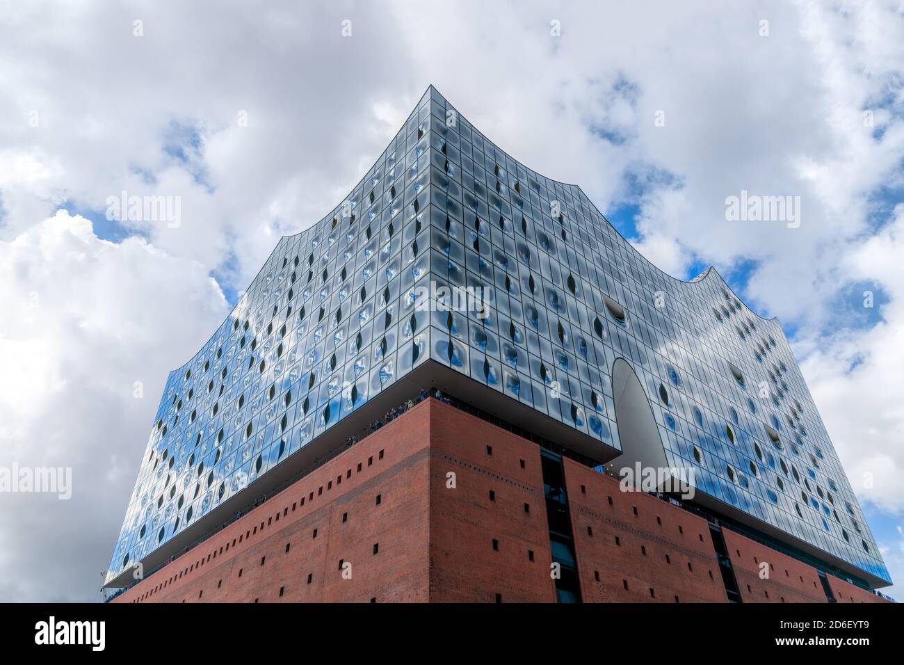 Elbphilharmonie und HafenCity, Hamburg, Deutschland Stockfoto