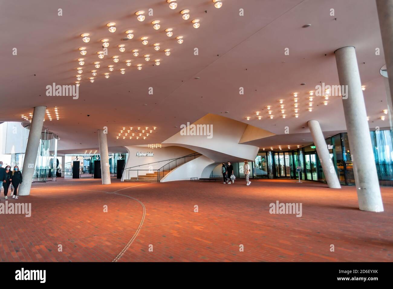 Elbphilharmonie, Innenaufnahme, kleiner Saal, Hamburg, Deutschland Stockfoto