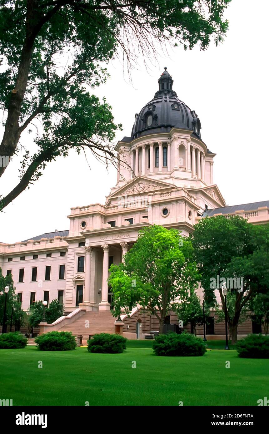 Pierre South Dakota State Capitol Building Stockfoto