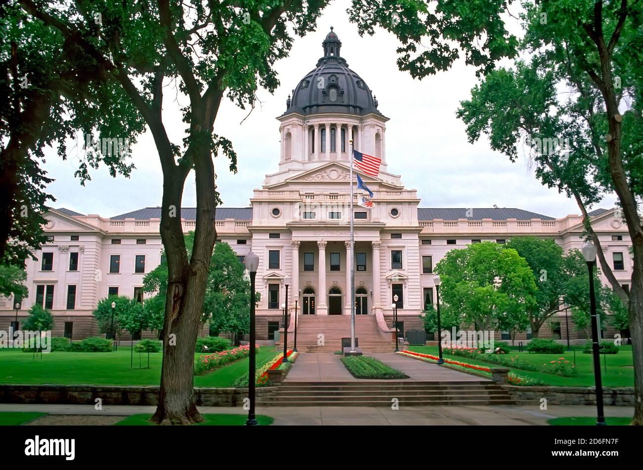 Pierre South Dakota State Capitol Building Stockfoto