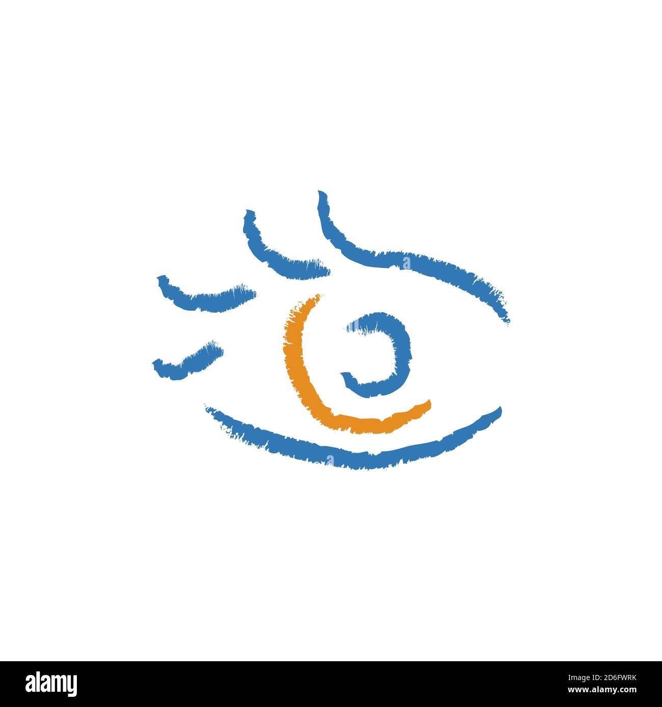 Augenarzt optischen Augen Logo Design Vector symbol Konzept Idee Stock Vektor