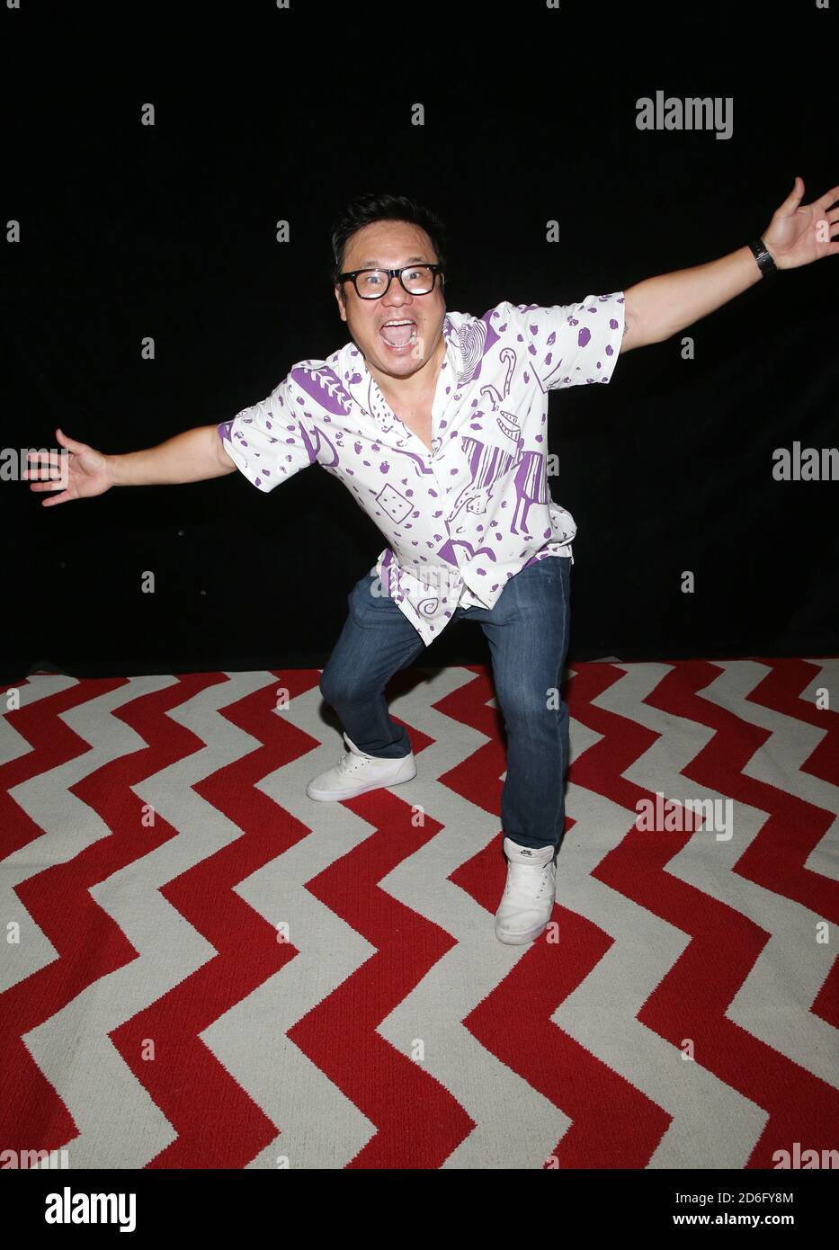 Los Angeles, Kalifornien. Oktober 2020. Jimmy Shin nimmt an der Shindig Comedy Show in der Silver Lake Community Church in Los Angeles, Kalifornien, am 18. Oktober 2020 Teil. Quelle: Faye Sadou/Media Punch/Alamy Live News Stockfoto