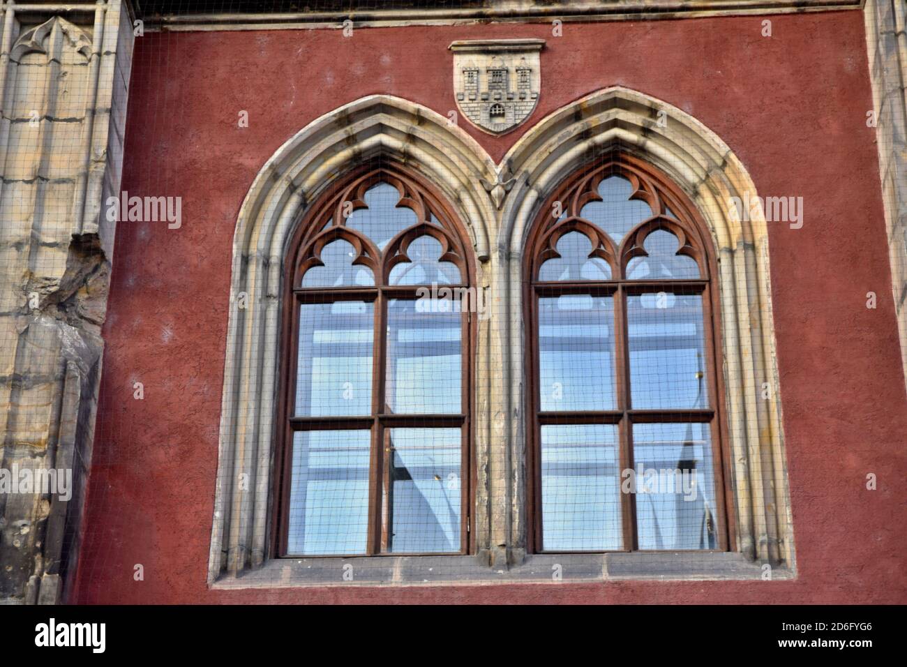 Altstädter Ring, historischer Platz in der Altstadt von Prag, der Hauptstadt Tschechiens. Seine Gebäude gehören zu verschiedenen architektonischen Stilen. Stockfoto