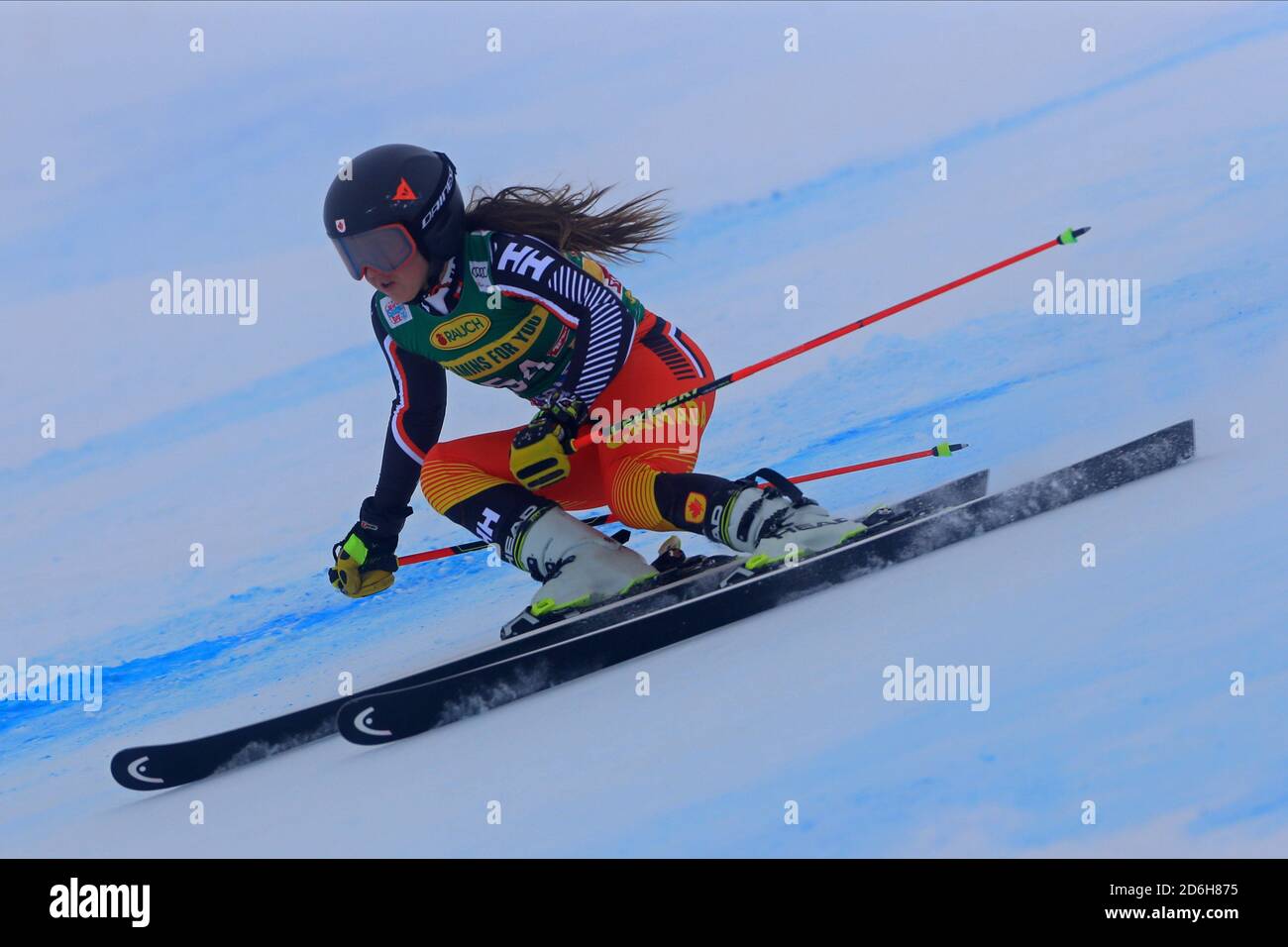 Solden, Österreich. Oktober 2020. SOELDEN, ÖSTERREICH. 17 2020. OKTOBER: 1. Riesenslalom der Frauen im Rahmen des Alpinen Ski-Weltcups in Solden am 17. Oktober 2020; Lauf 1, Candace Crawford (CAN) (Foto von Pierre Teyssot/ESPA-Images) Kredit: Europäische Sport Fotoagentur/Alamy Live News Stockfoto
