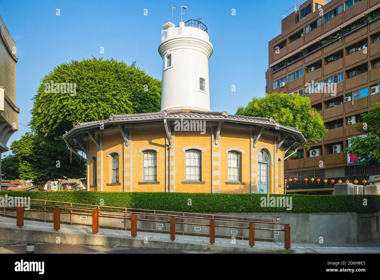 Ehemaliges Tainan Weather Observatory in tainan, taiwan Stockfoto