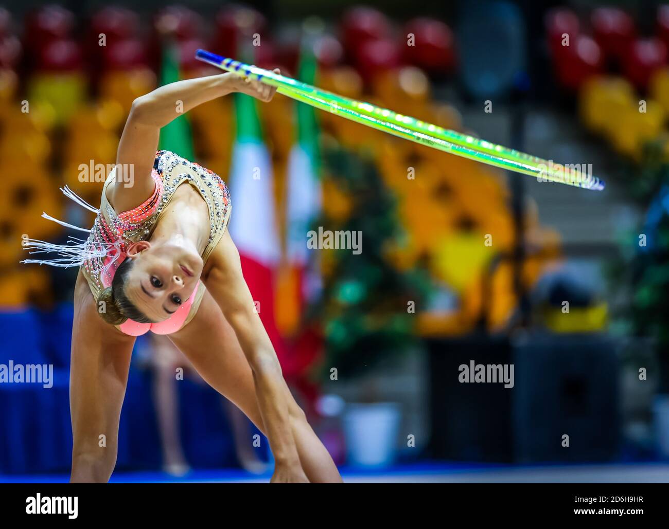 GI rhythmische Gymnastik - Serie A 2020 Runde 3 Grad - 10/10/2020 Credit: LM/Fabrizio Carabelli Stockfoto