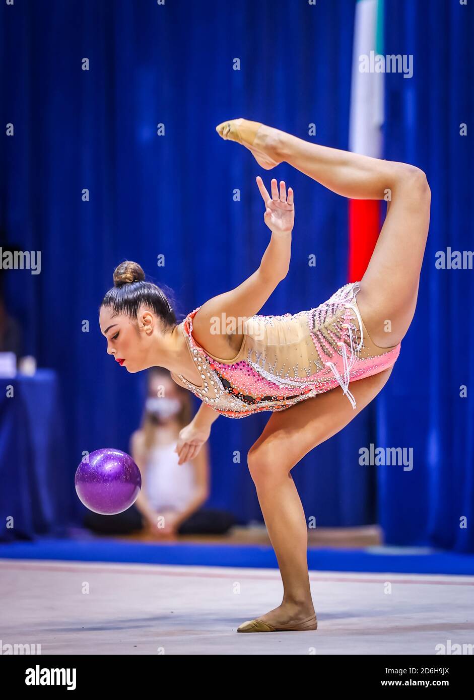 GI rhythmische Gymnastik - Serie A 2020 Runde 3 Grad - 10/10/2020 Credit: LM/Fabrizio Carabelli Stockfoto