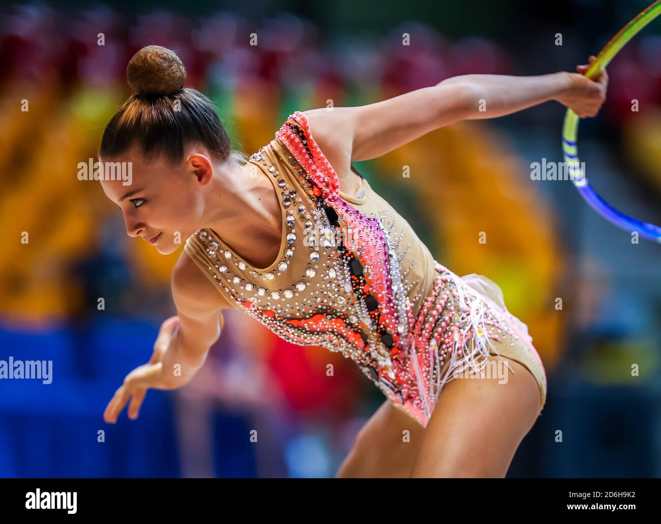 GI rhythmische Gymnastik - Serie A 2020 Runde 3 Grad - 10/10/2020 Credit: LM/Fabrizio Carabelli Stockfoto