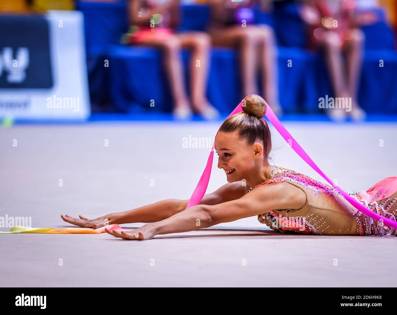 GI rhythmische Gymnastik - Serie A 2020 Runde 3 Grad - 10/10/2020 Credit: LM/Fabrizio Carabelli Stockfoto