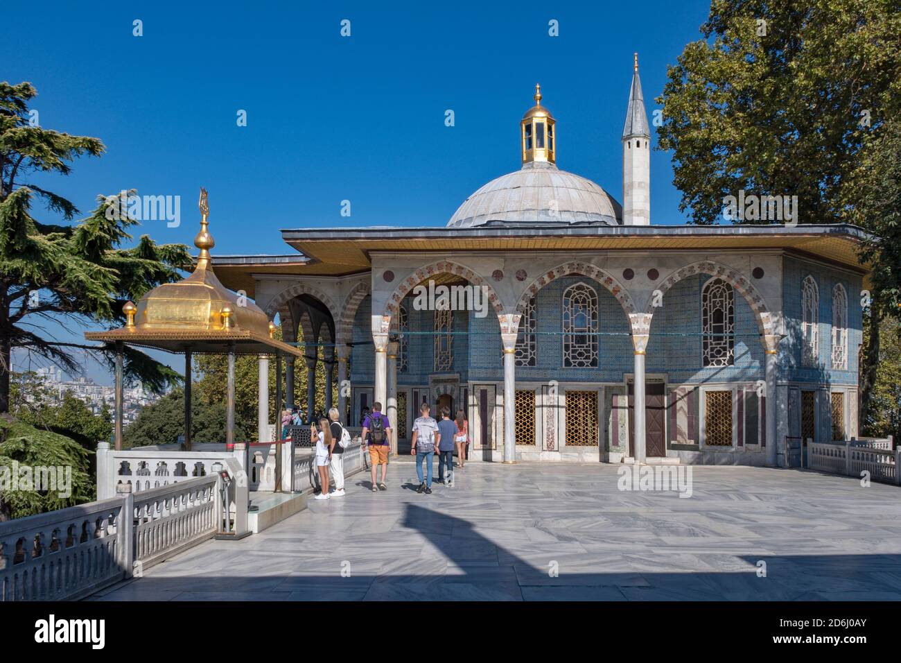 Der Topkapi-Palast in Istanbul, Türkei Stockfoto