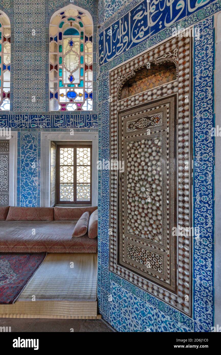 Der Topkapi-Palast in Istanbul, Türkei Stockfoto