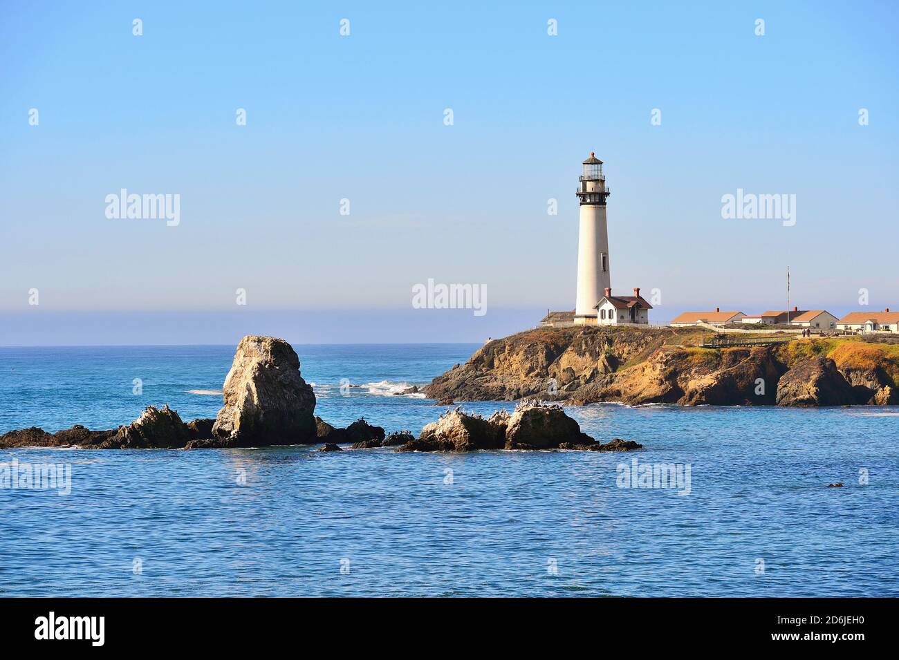 Pigeon Point Lighthouse Stockfoto