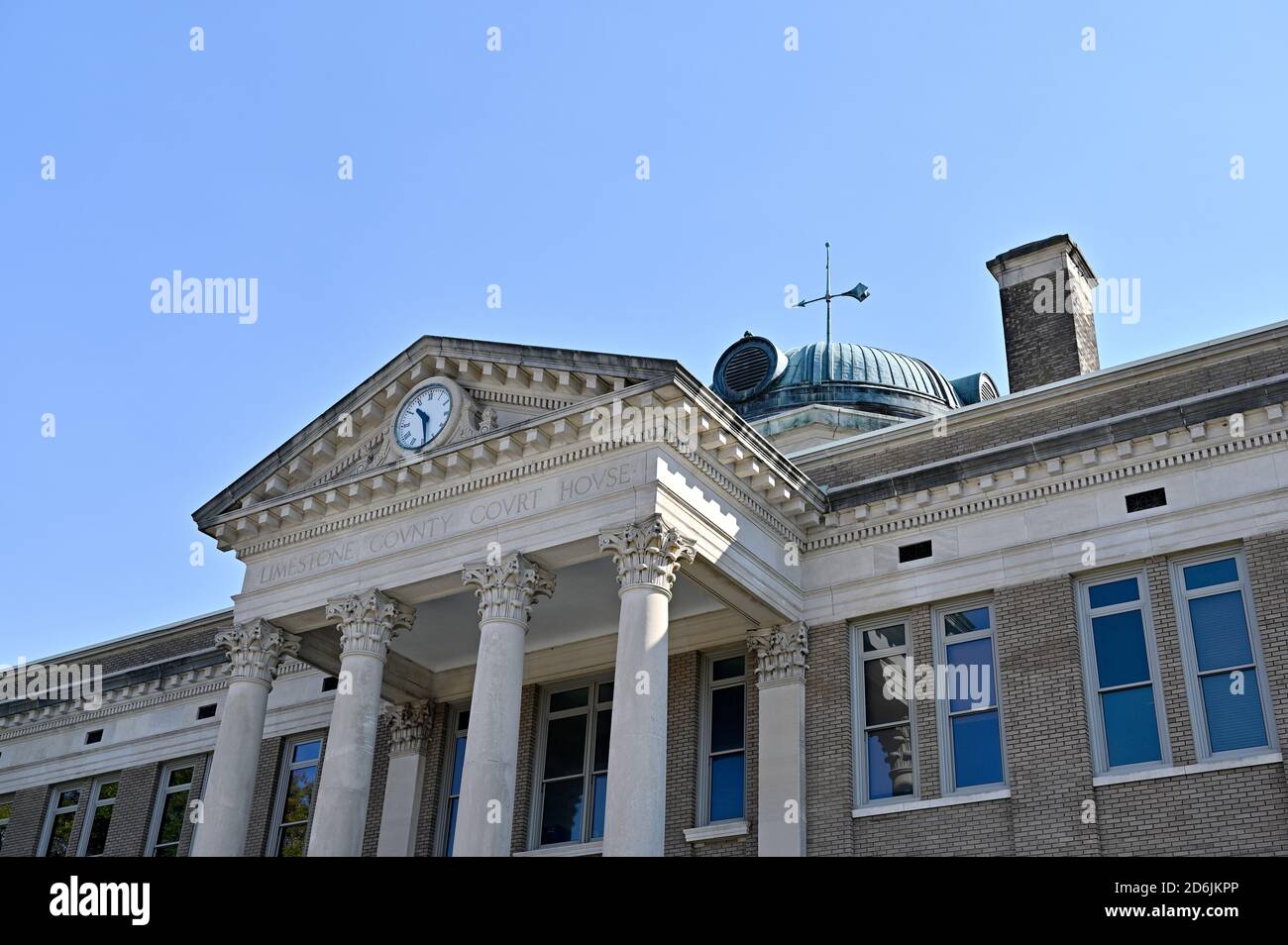 Kleinstadt County Courthouse in Athens Alabama, Limestone County, USA. Stockfoto