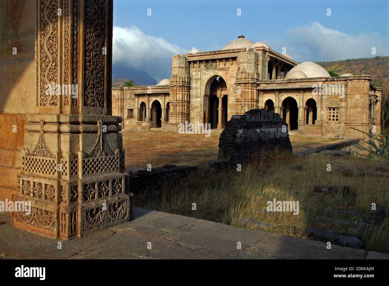Nagina Masjid, Champaner-Pavagadh Archäologischer Park, UNESCO-Weltkulturerbe, GUJARAT, Indien Stockfoto