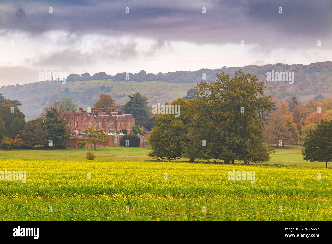 Chequers Country House im Herbst Stockfoto