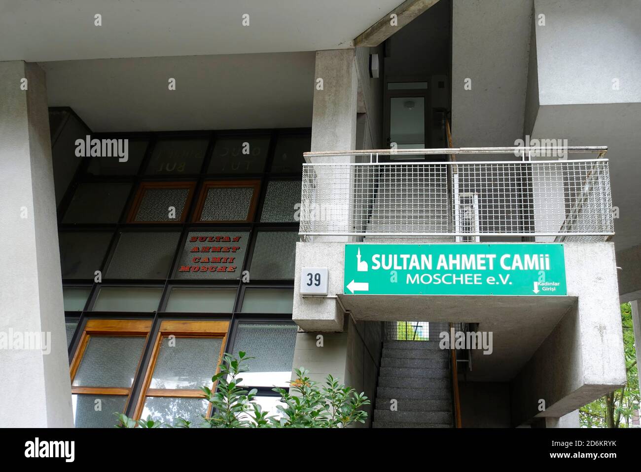 Sultan Ahmet Camii, Moschee, Berlin, Deutschland Stockfoto