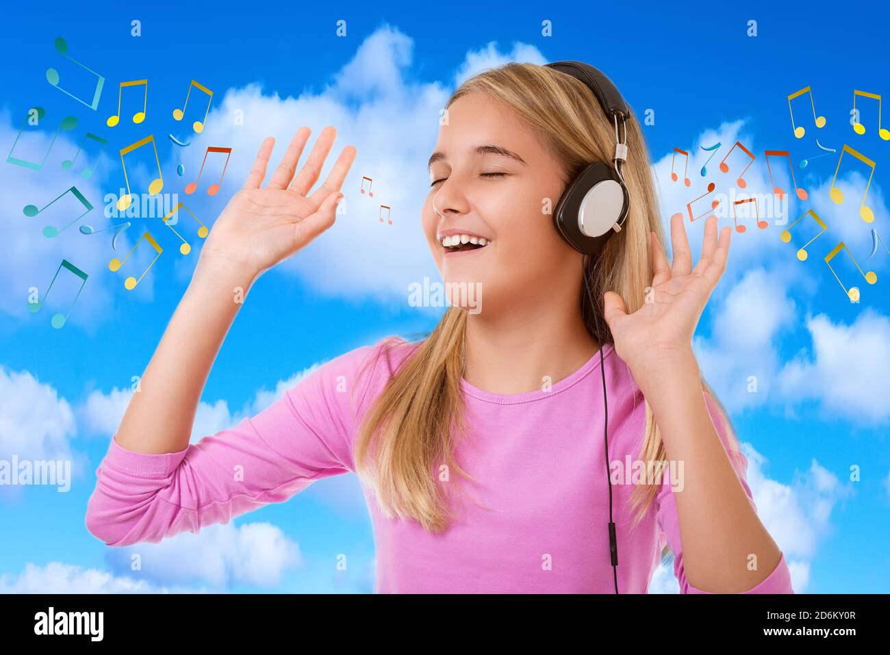 Music Notes Sky Stockfotos Und Bilder Kaufen Alamy