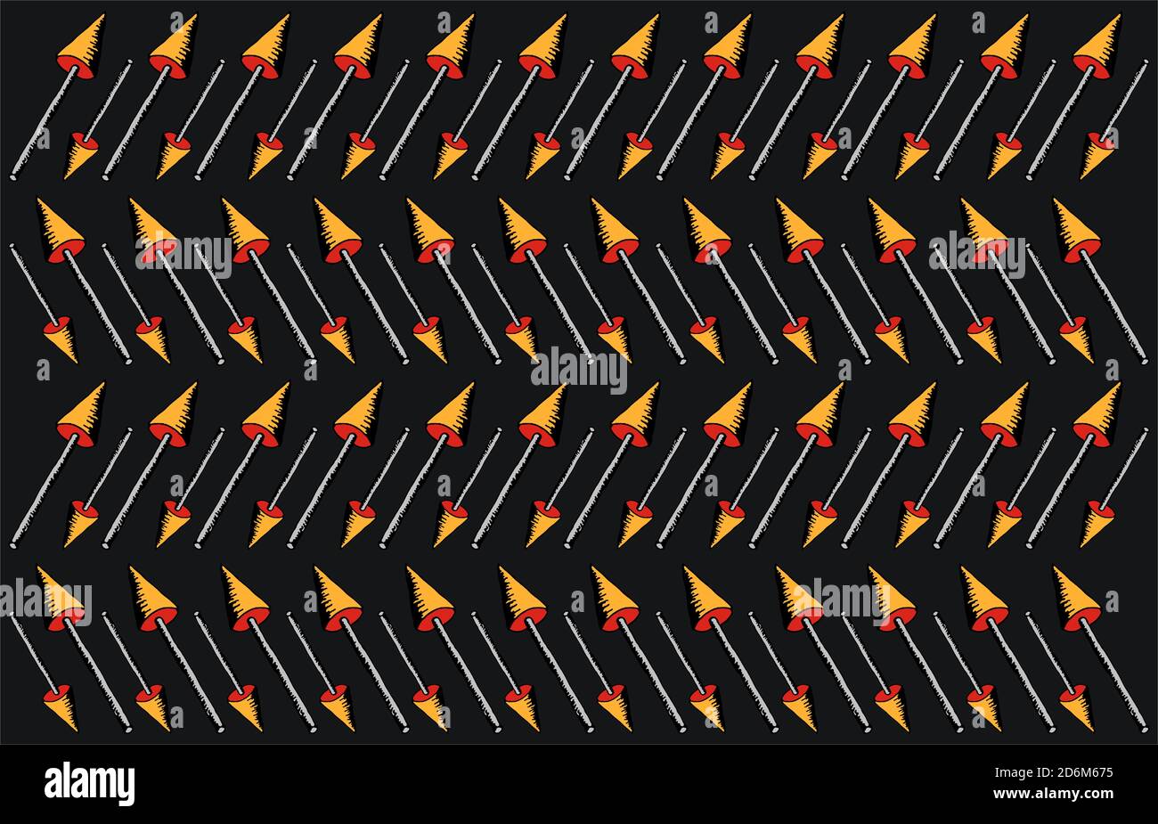 Elegante wiederholte kreative Kulisse für Papierdruck, Kinder-Design, Verpackungsdesign, Digitaldruck, Newsletter, Flyer, Spielkarten-Design .etc.... Stockfoto