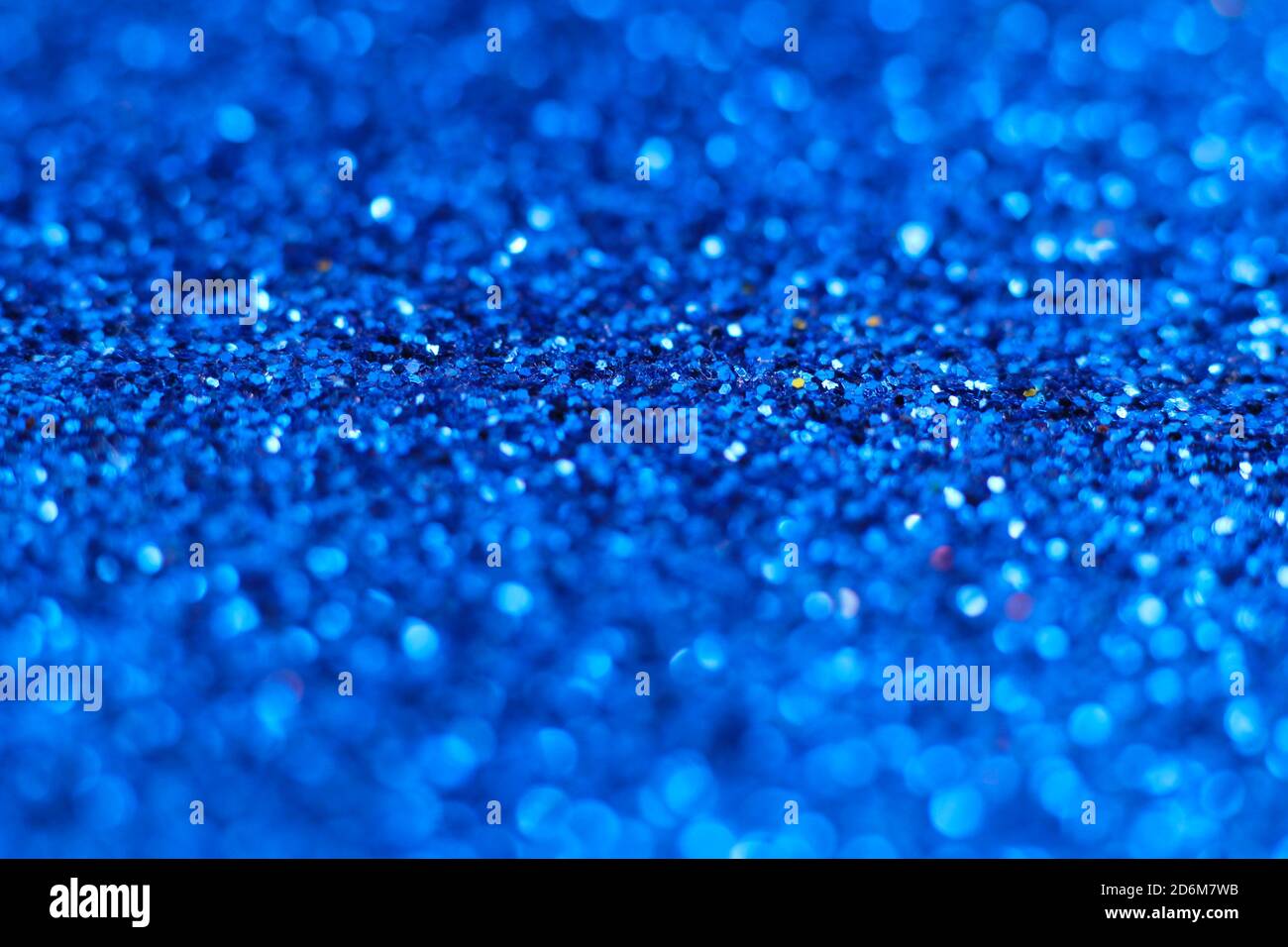 Blau Glitter Textur Weihnachten abstrakten Hintergrund Stockfoto