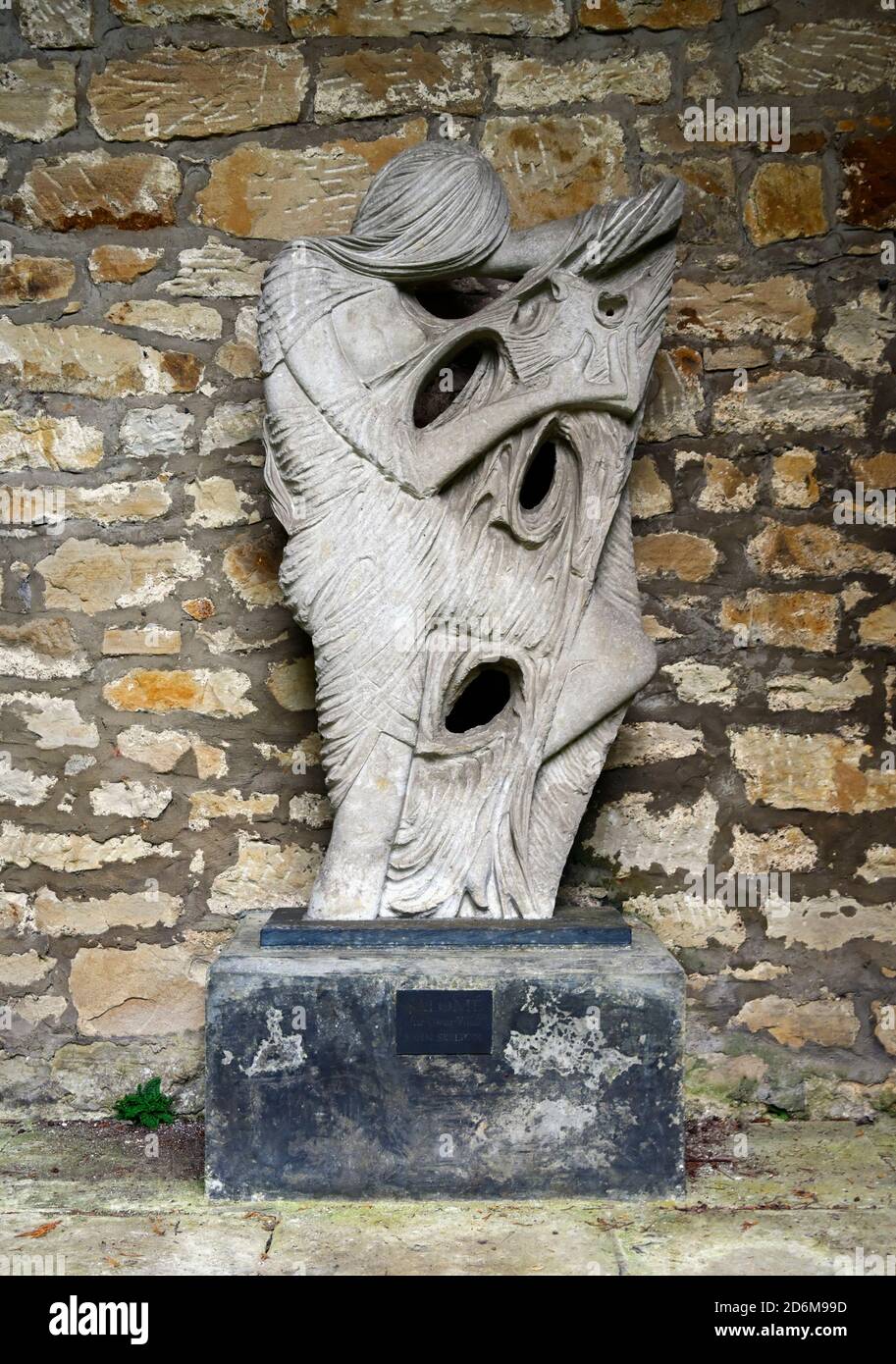 Skulptur 'Salome' nach Oscar Wilde, 1963 von John Skelton. Hopetoun House, South Queensferry, Schottland, Vereinigtes Königreich, Europa. Stockfoto