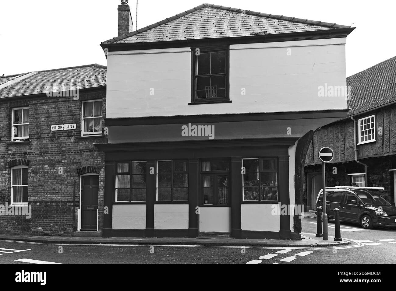 Die Valiant Sailor Heimat von Walter Dexter, Künstler, an der Ecke der Priory Lane in Kings Lynn an der Norfolk-Küste, Großbritannien Stockfoto