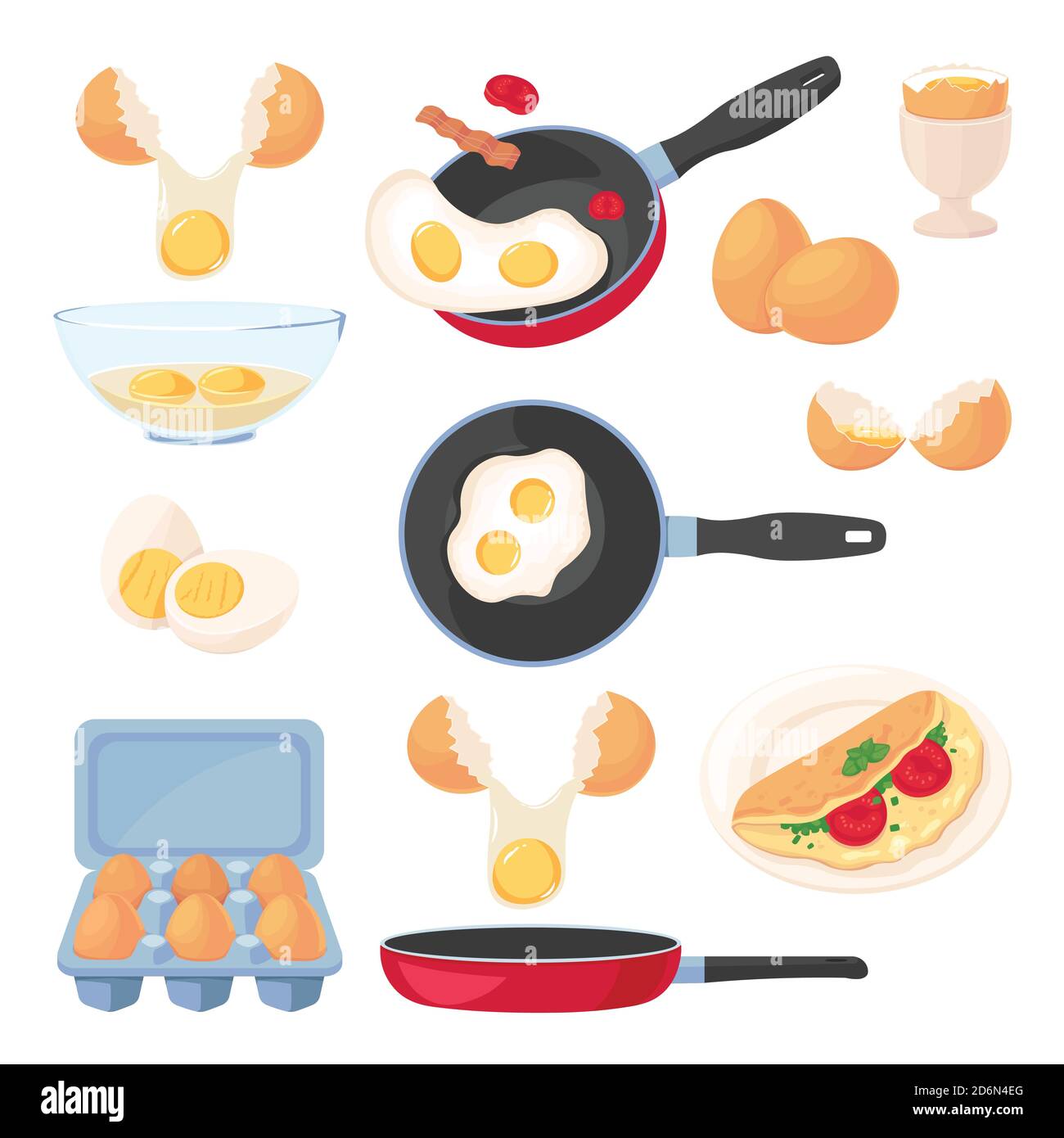 Proceso de fritura Stock-Vektorgrafiken kaufen - Alamy