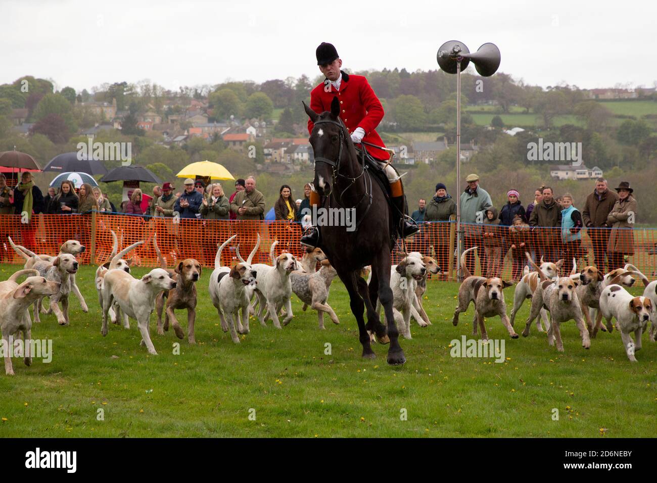 2019. Mai, EIN Punkt-zu-Punkt-Renntreffen in Bedale, North Yorkshire. Stockfoto